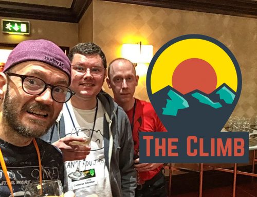The Drunken Ramblings of A Man At Eastercon – The Climb #83